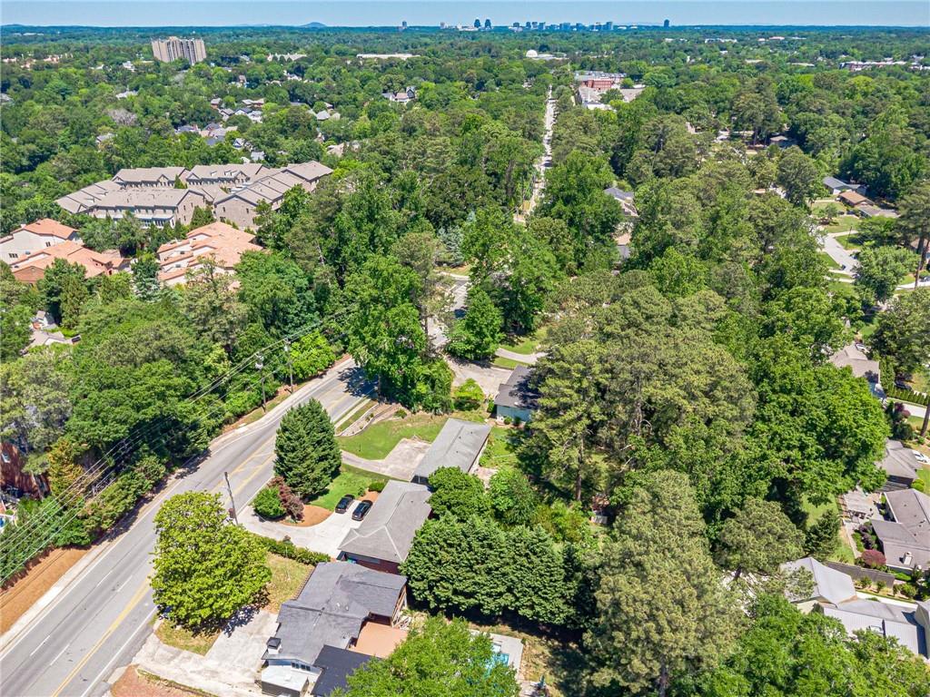 1502 North Druid Hills Road Brookhaven, GA 30319 - Photo 35 of 46 an aerial view of residential houses with outdoor space
