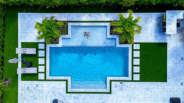 a potted plant sitting in front of a building