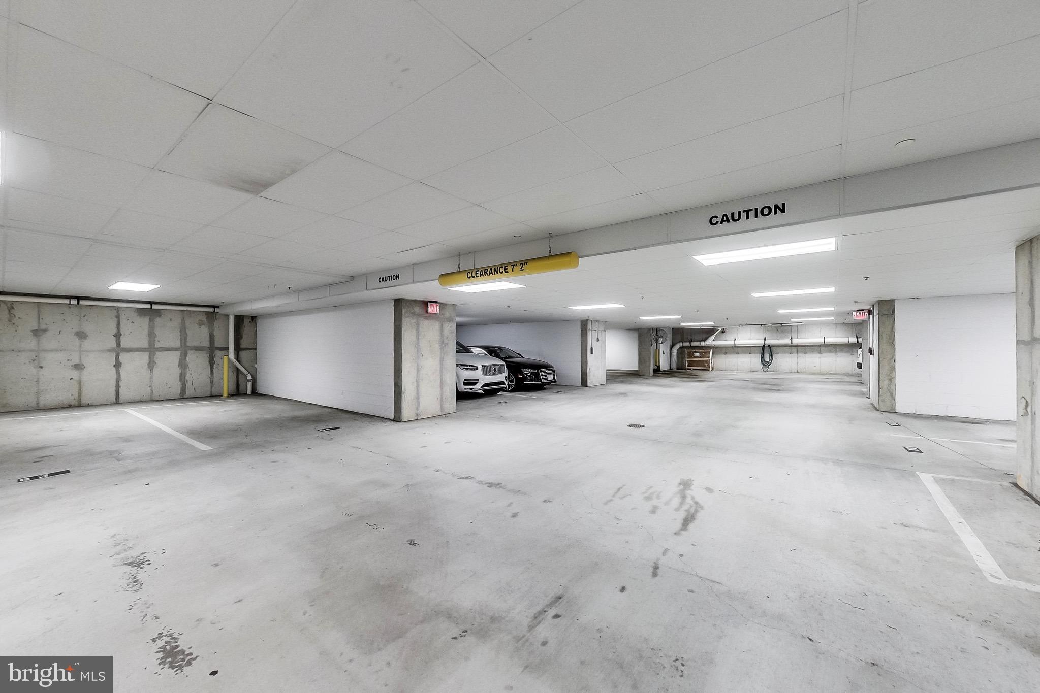 1418 North Rhodes Street, Unit B120 Arlington, VA 22209 - Photo 18 of 23 TWO GARAGE SPACES- INTERIOR ACCESS