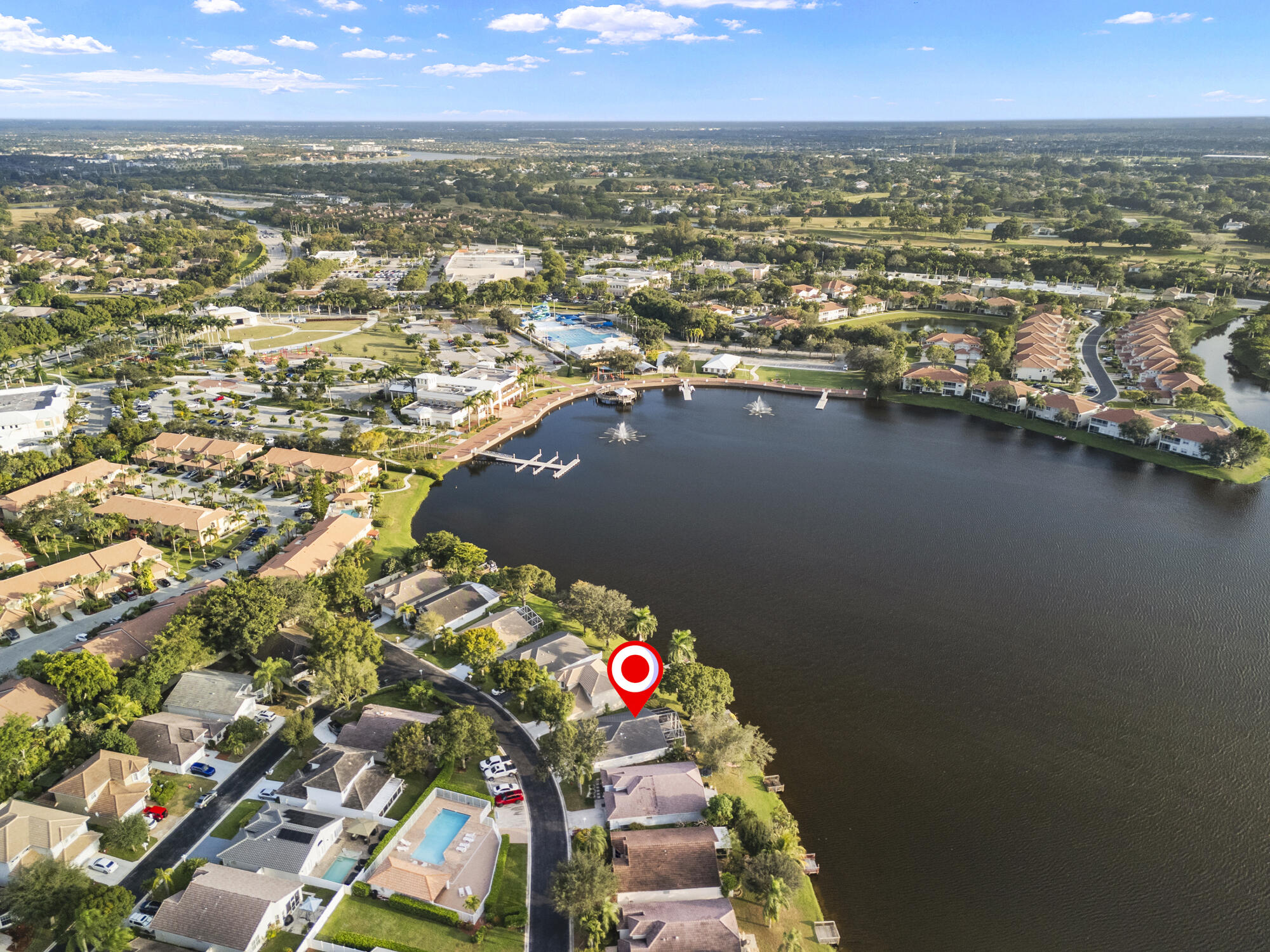 12227 Sunset Point Circle Wellington, FL 33414 - Photo 33 of 39 Drone view