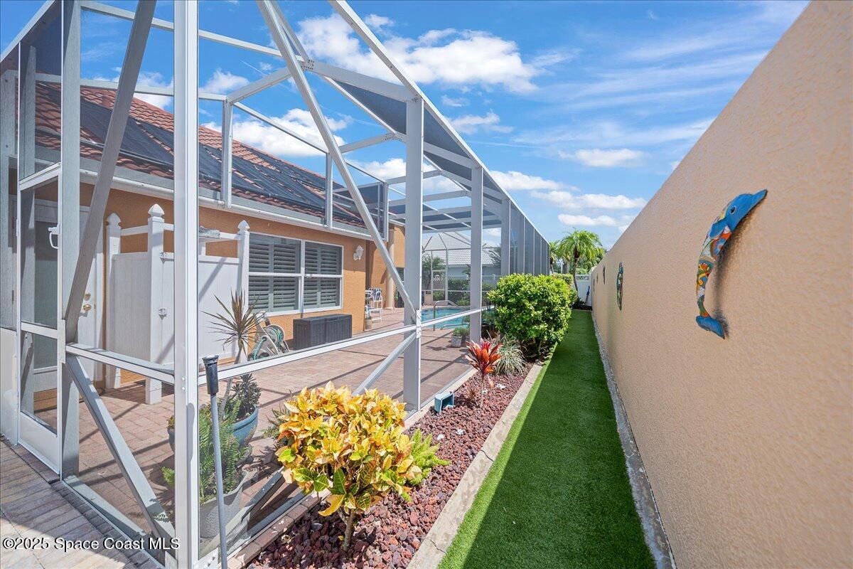 171 Seaview Street Melbourne Beach, FL 32951 - Photo 33 of 44 a view of a house with backyard