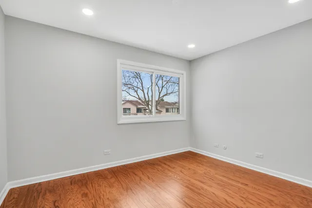 a view of empty room