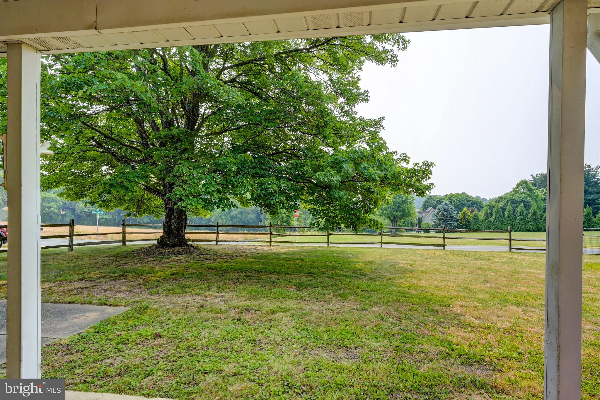5371 Long Corner Road White Hall, MD 21161 - Photo 6 of 30 Serene view of a lush green yard.
