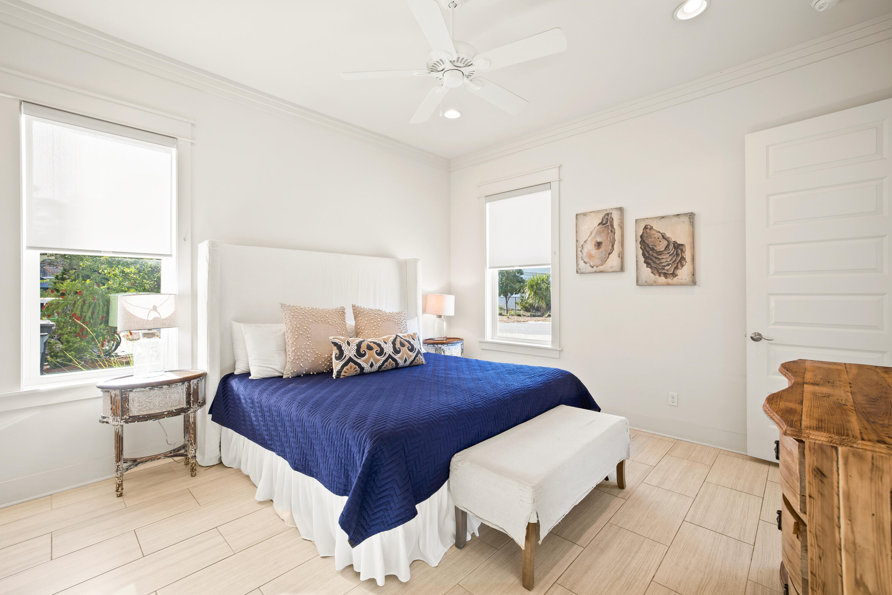 114 South Wall Street Inlet Beach, FL 32461 - Photo 35 of 62 a bedroom with a large bed and a window