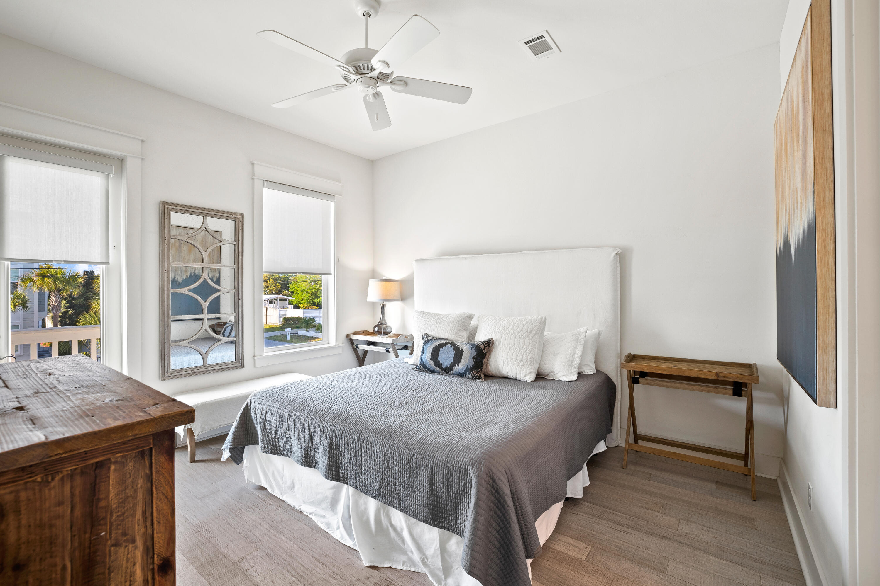 114 South Wall Street Inlet Beach, FL 32461 - Photo 36 of 62 a bedroom with a bed and a table