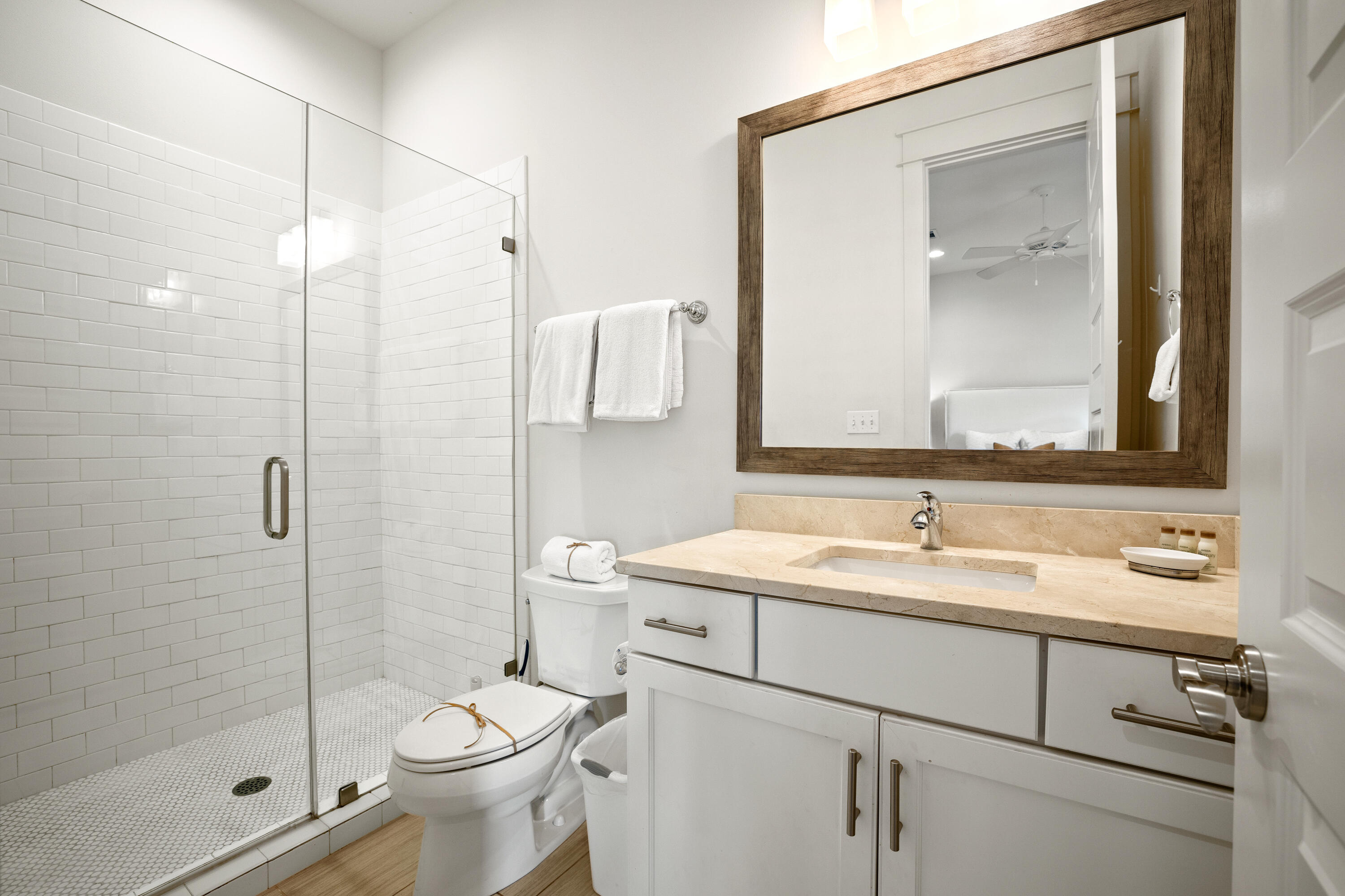 114 South Wall Street Inlet Beach, FL 32461 - Photo 43 of 62 a bathroom with a sink toilet and shower