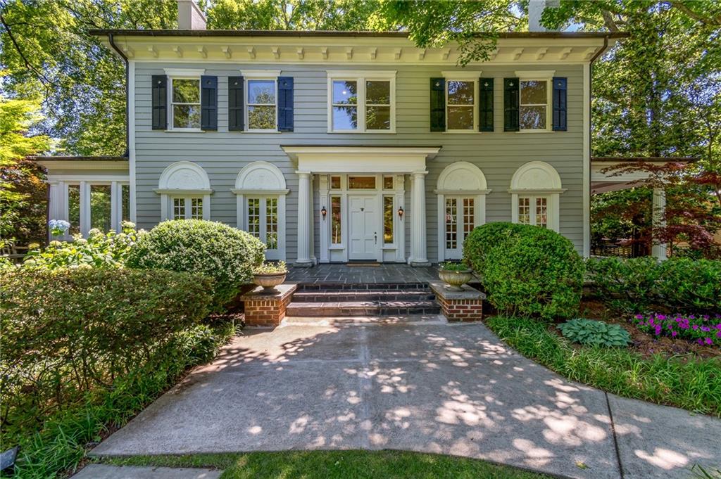 1381 North Decatur Road Atlanta, GA 30306 - Photo 1 of 1 a front view of a house with garden