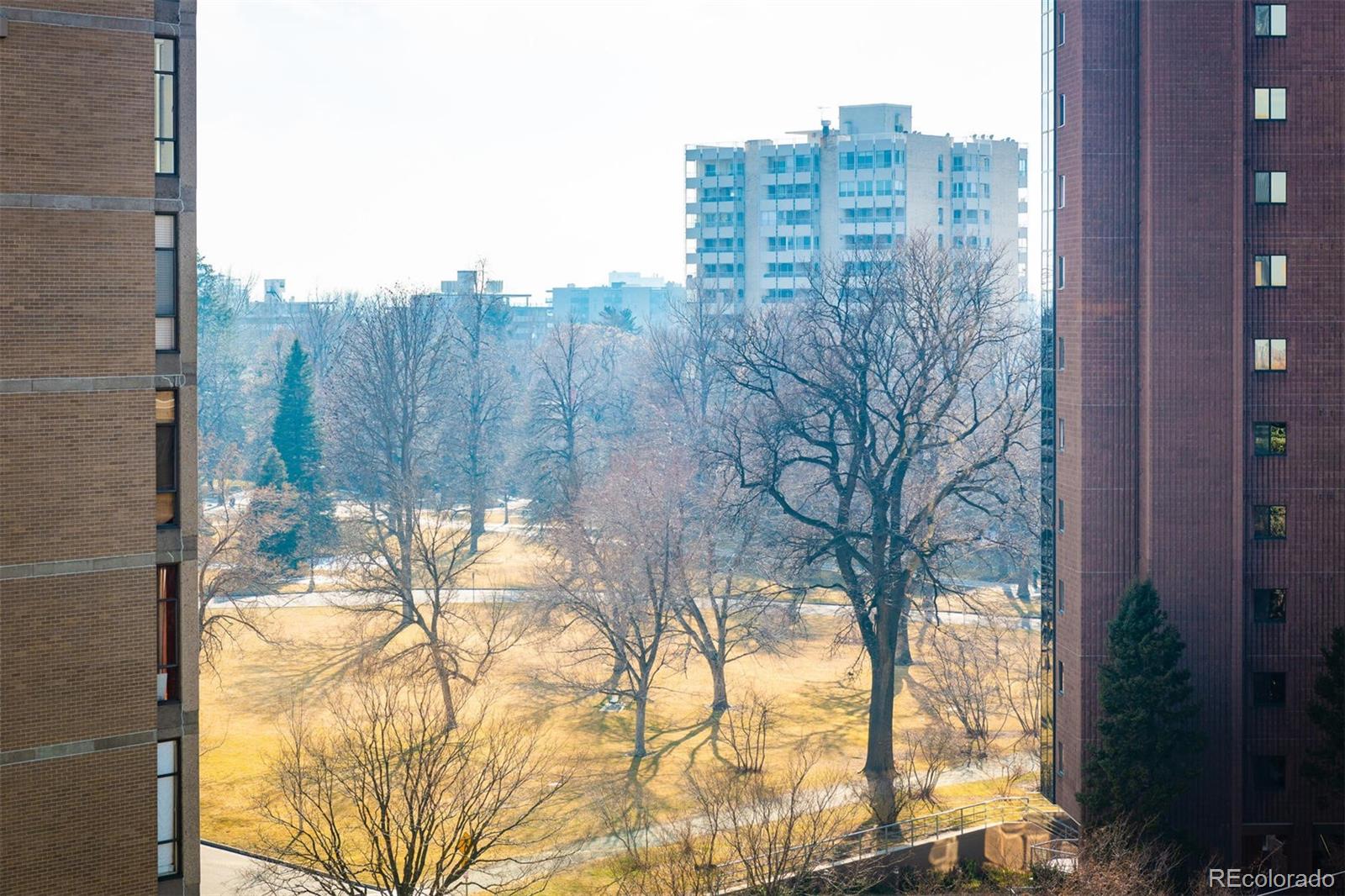 1313 North Williams Street, Unit 906 Denver, CO 80218 - Photo 23 of 31 a view of a city from a balcony