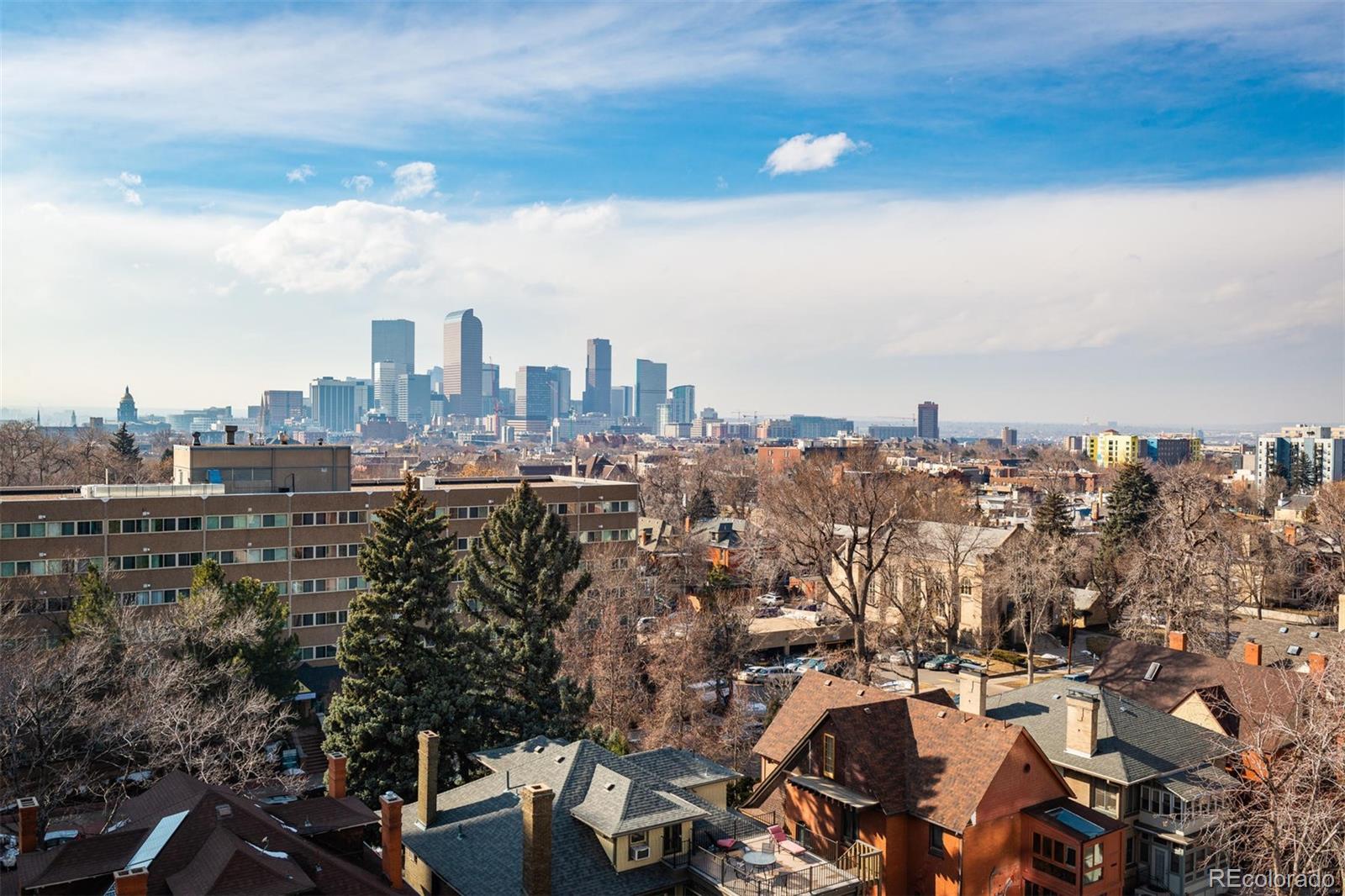 1313 North Williams Street, Unit 906 Denver, CO 80218 - Photo 24 of 31 an aerial view of multiple house