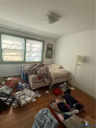 a room with furniture and a window