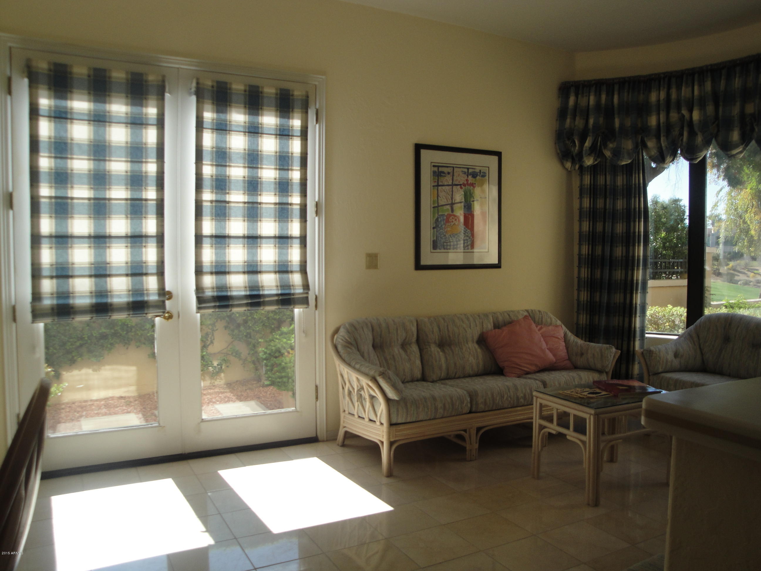 7878 East Gainey Ranch Road, Unit 37 Scottsdale, AZ 85258 - Photo 16 of 59 FRENCH DOORS OUT TO PATIO