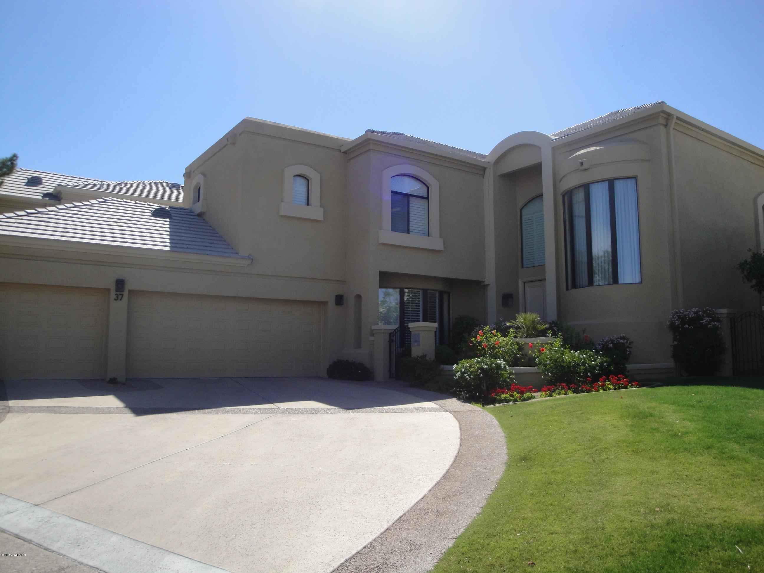 7878 East Gainey Ranch Road, Unit 37 Scottsdale, AZ 85258 - Photo 4 of 59 FRONT ELEVATION - 3CGARAGE