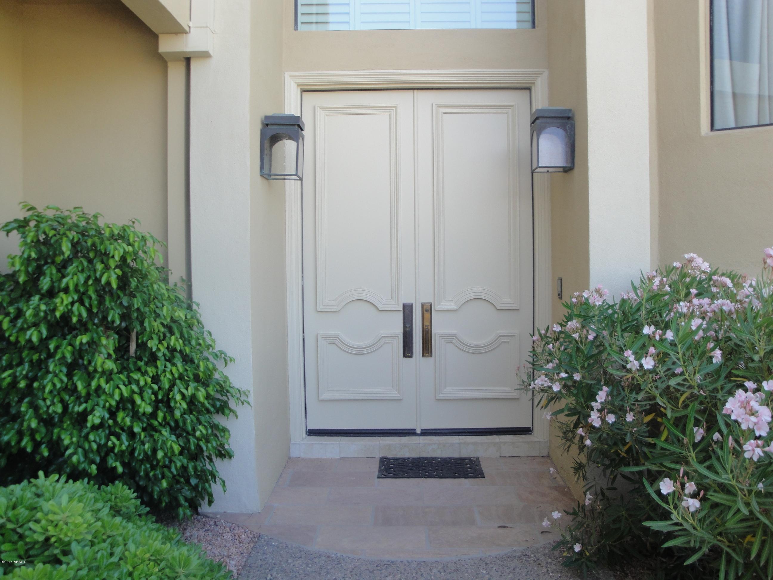 7878 East Gainey Ranch Road, Unit 37 Scottsdale, AZ 85258 - Photo 6 of 59 DOUBLE DOOR ENTRY