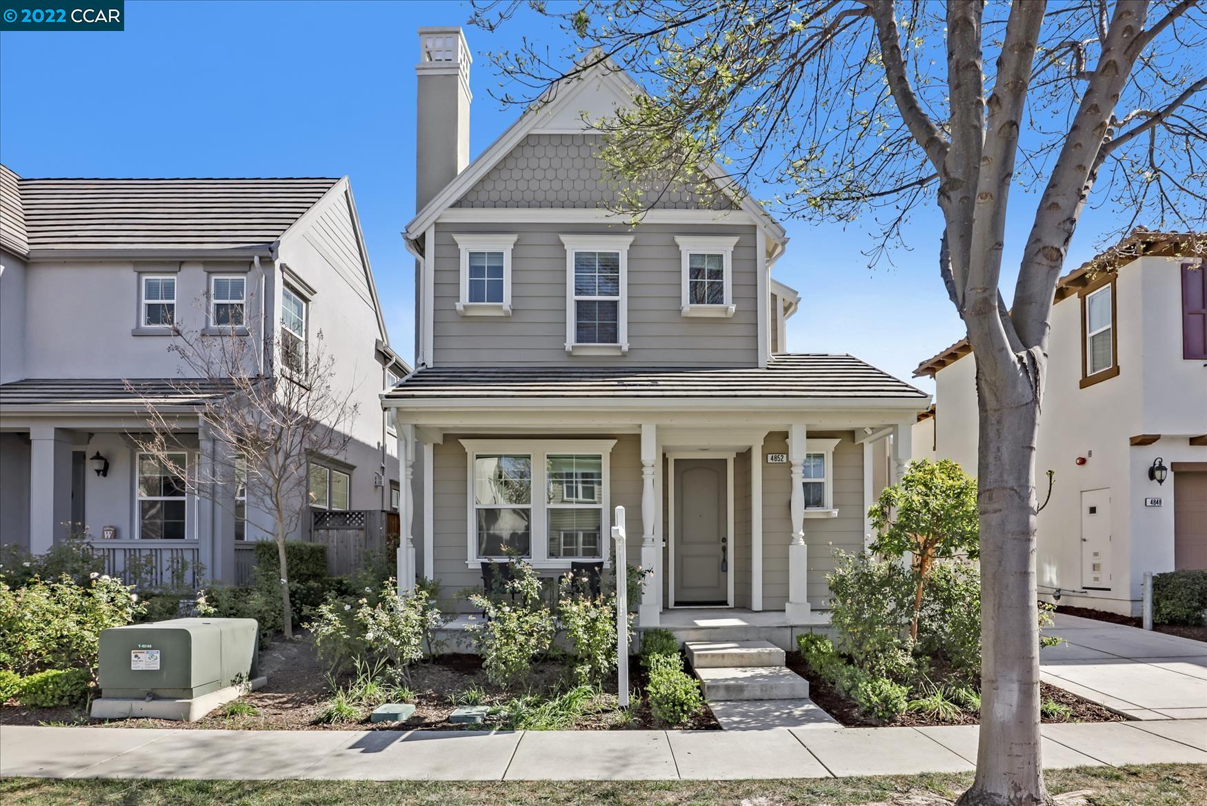 4852 Cornflower Street San Ramon, CA 94582 - Photo 1 of 1 a front view of a house with garden