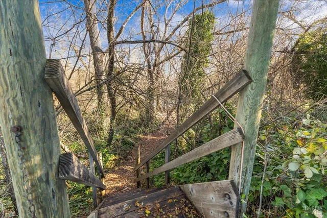 a view of lake with outdoor space