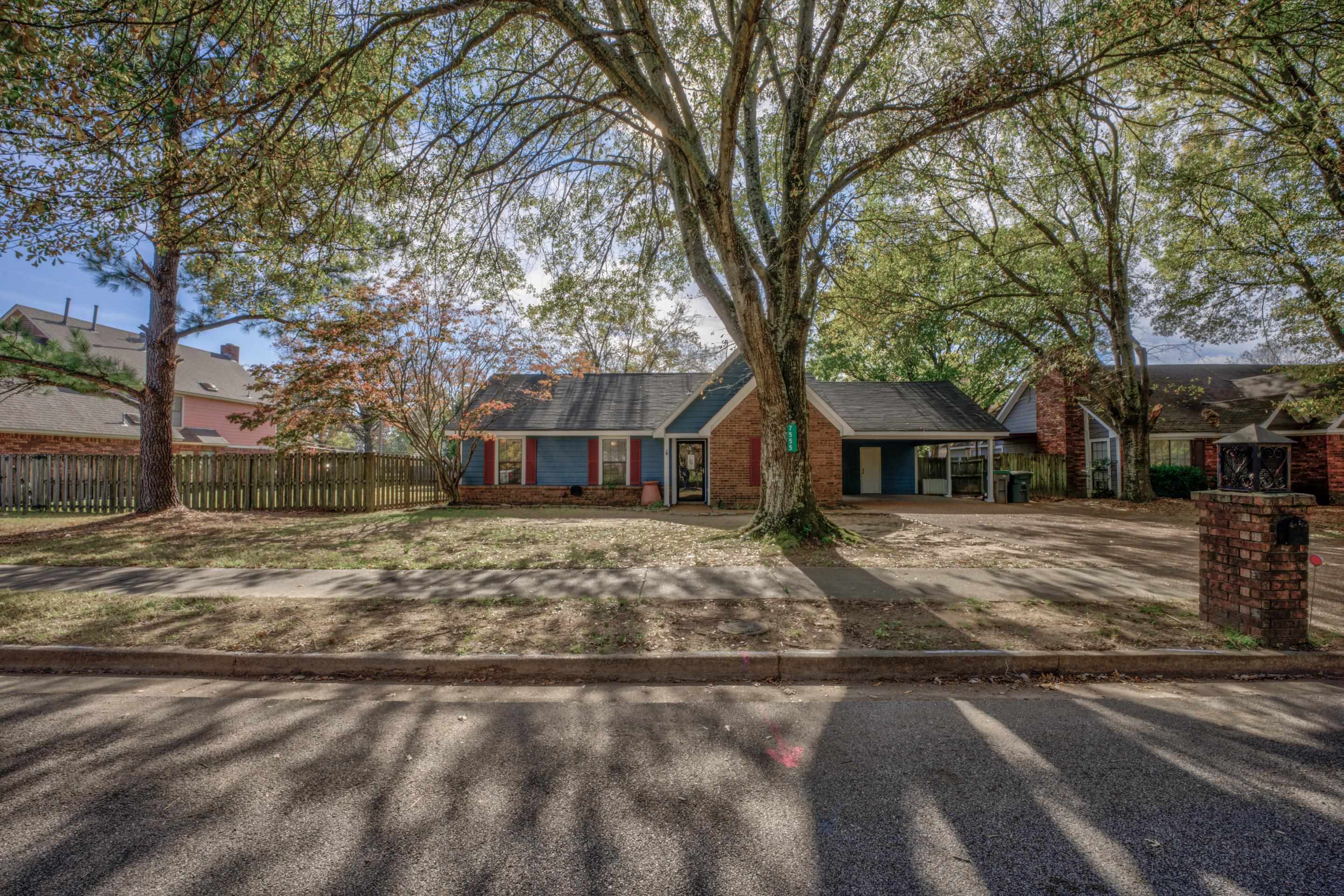 7555 Reese Road Memphis, TN 38133 - Photo 2 of 22 View of ranch-style house