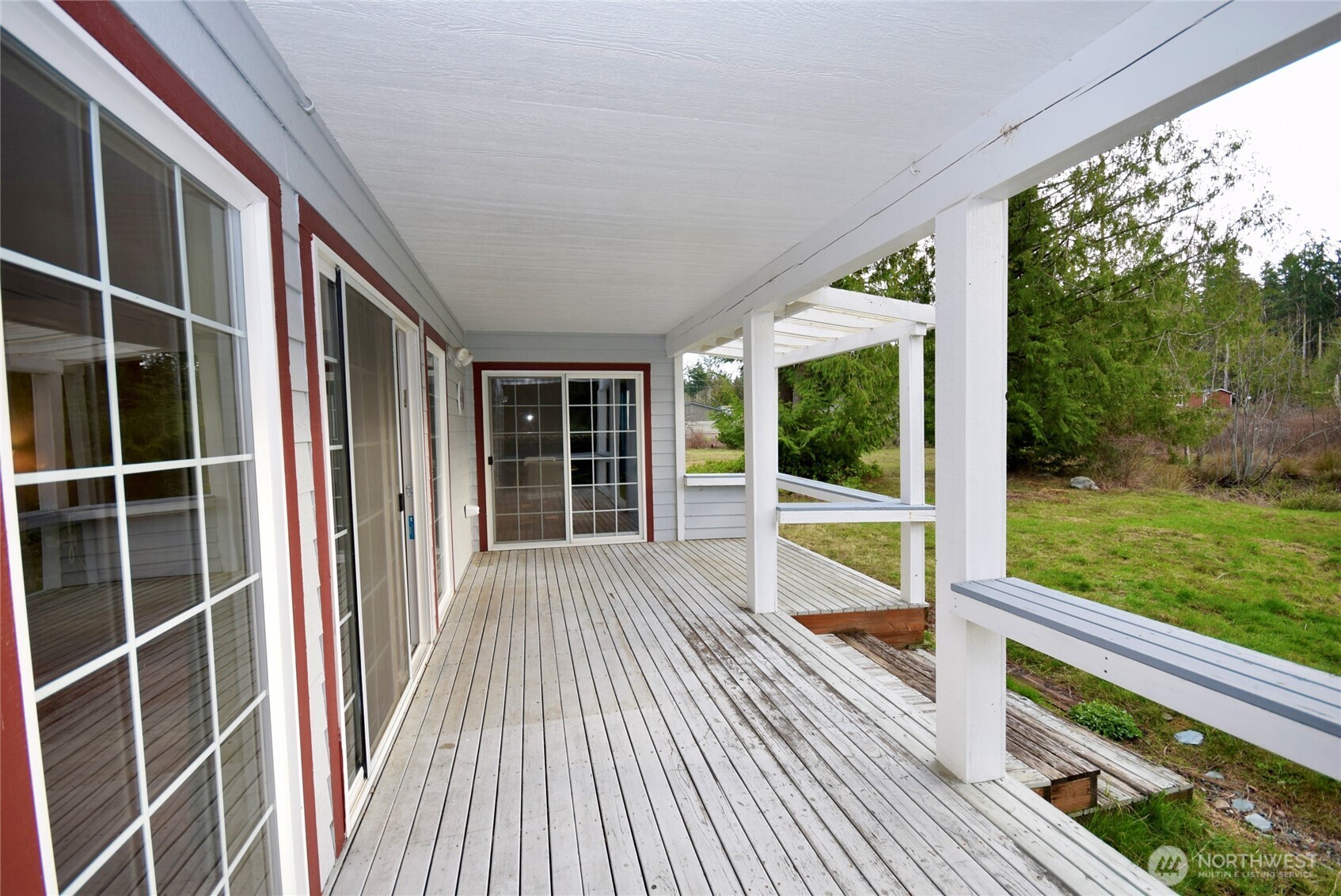 323 Critter Country Trail Sequim, WA 98382 - Photo 26 of 37 a view of balcony with wooden floor