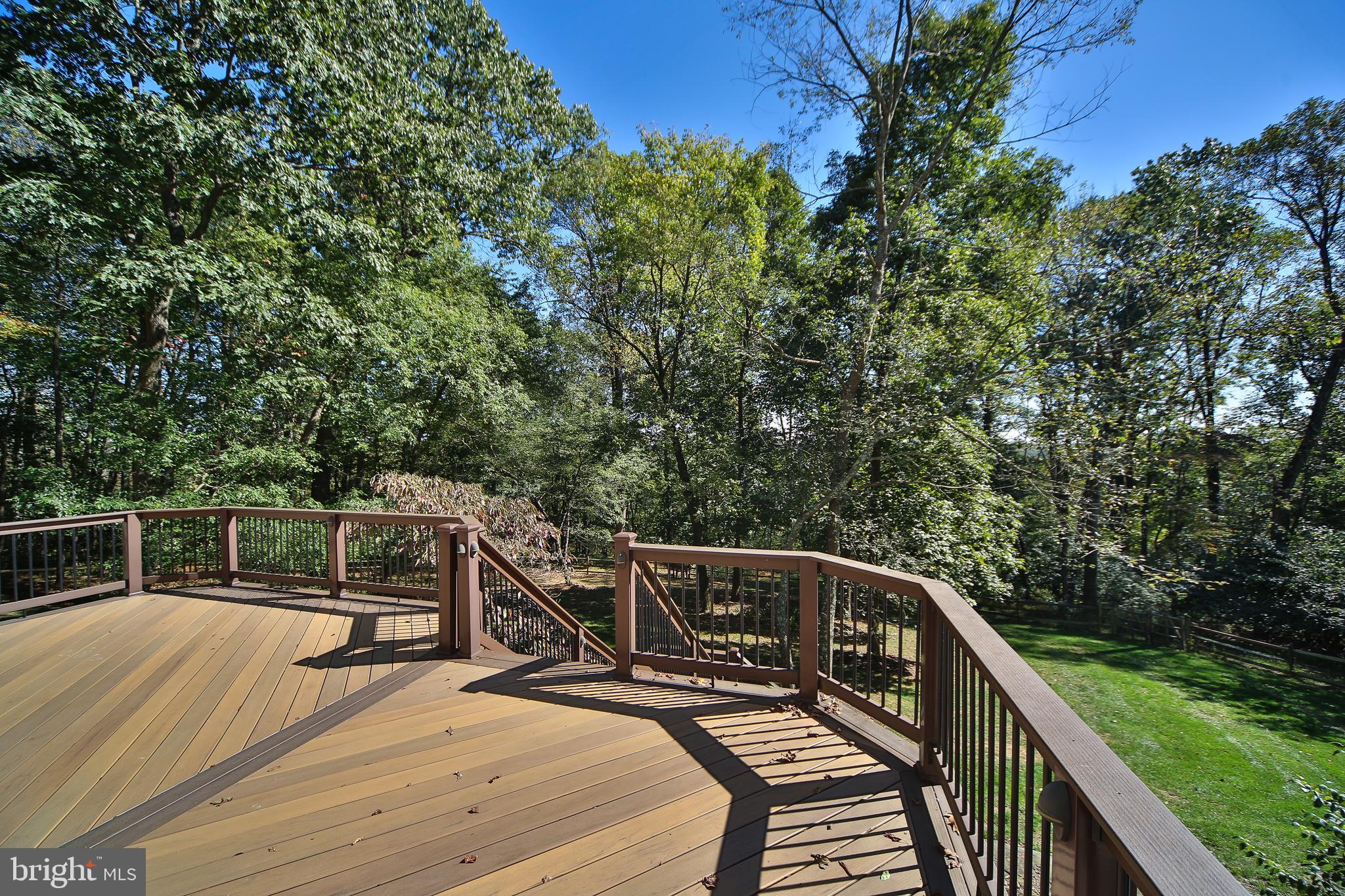 5708 Ridgeview Drive Doylestown, PA 18902 - Photo 17 of 37 Expansive, 350 sq. ft. TimberTech "TigerWood" Deck