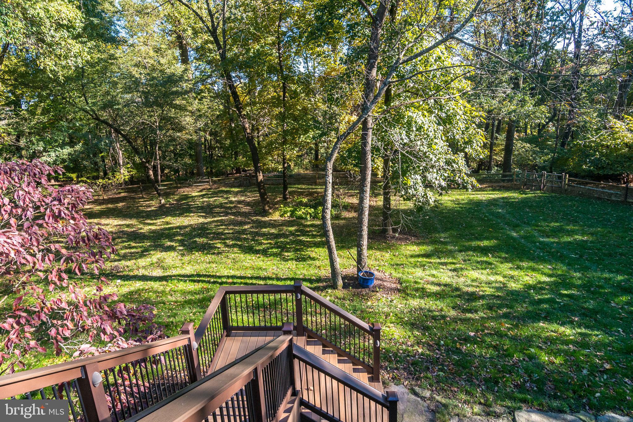 5708 Ridgeview Drive Doylestown, PA 18902 - Photo 18 of 37 5' Wide lighted Deck Stairway