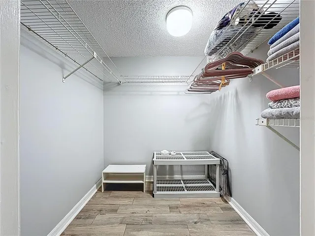 a view of a lake from a yard