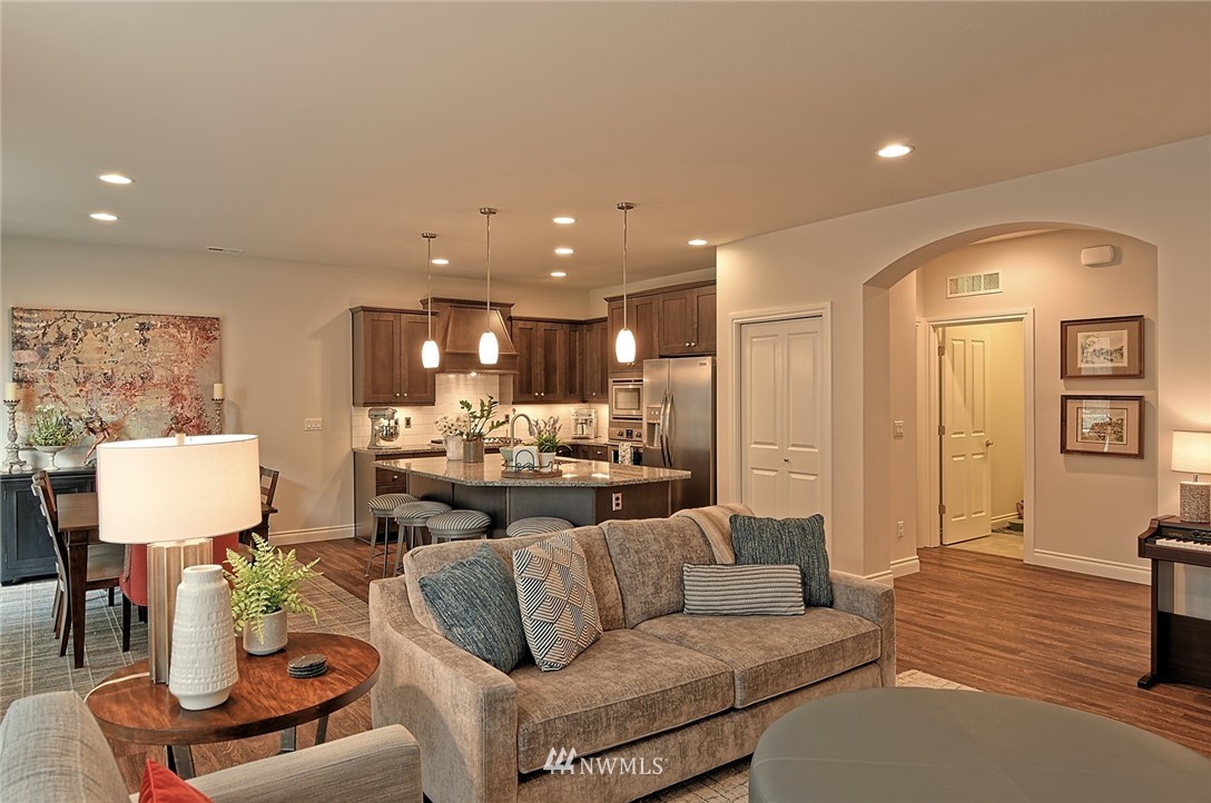 20322 85th Place Northeast Bothell, WA 98011 - Photo 13 of 24 a living room with furniture and a wooden floor