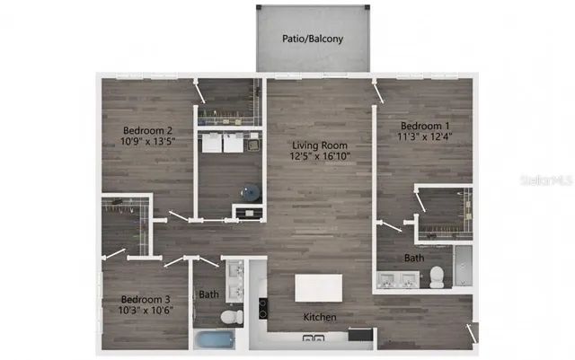 $2,277 | 2500 Conserve Circle, Unit SPOONBILL, Apopka, FL 32703