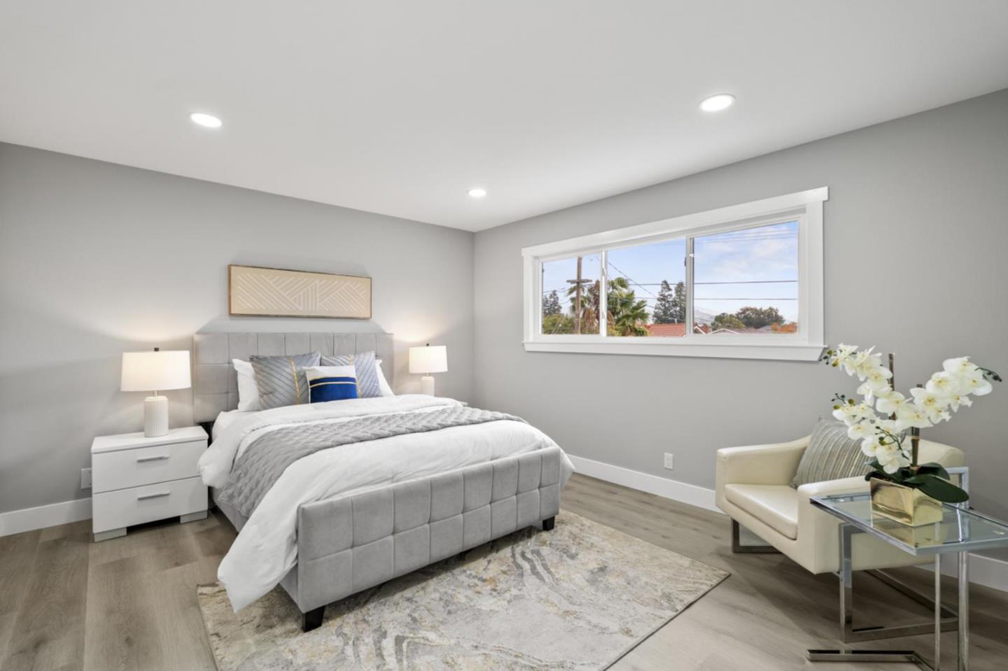 5150 Brookside Lane Concord, CA 94521 - Photo 30 of 51 a bedroom with a bed and a chair