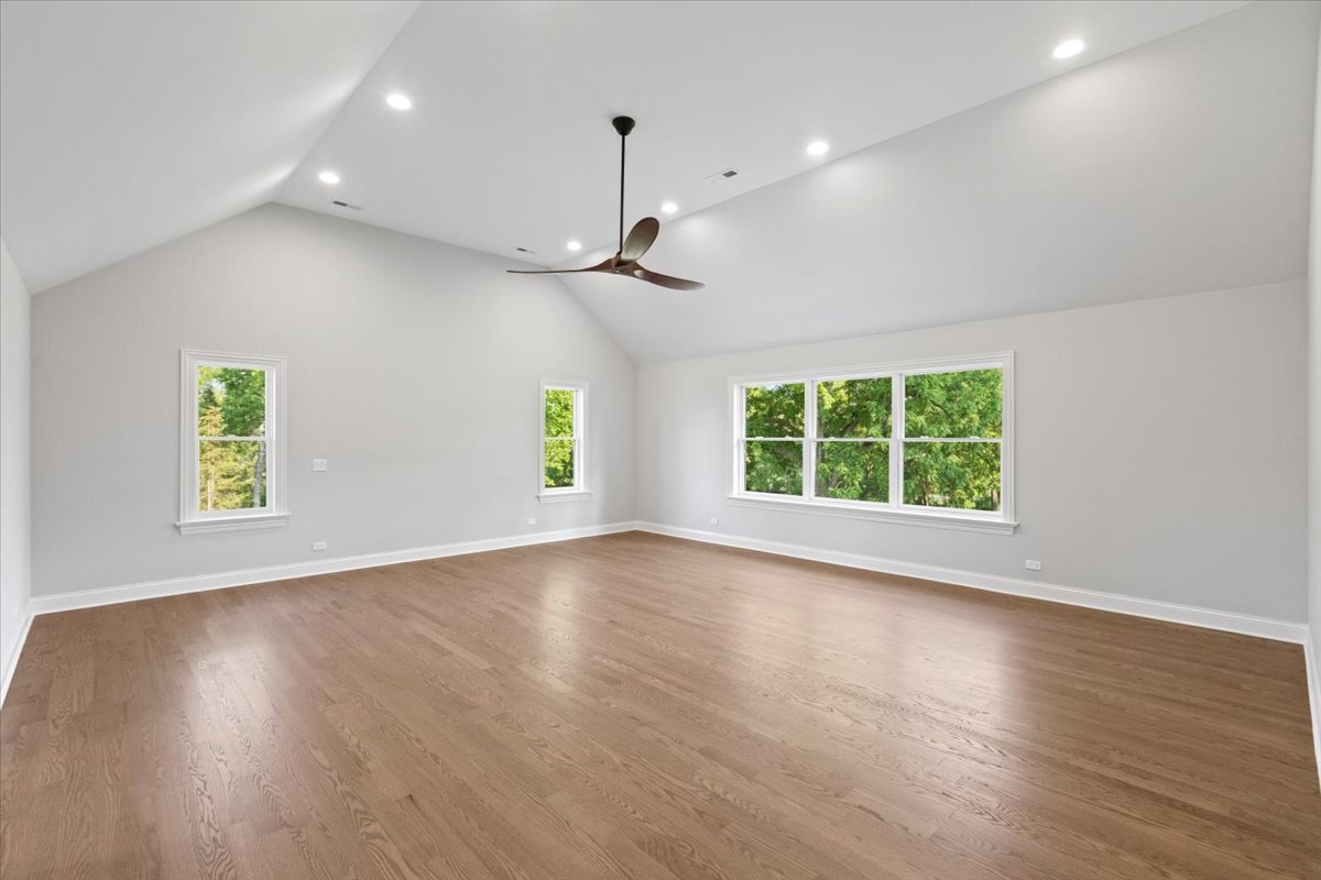 1 West Penny Road South Barrington, IL 60010 - Photo 20 of 30 an empty room with wooden floor and windows
