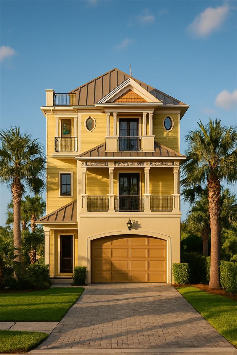 5028 Watersong Way Fort Pierce, FL 34949 - Photo 24 of 24 a front view of a house with a yard