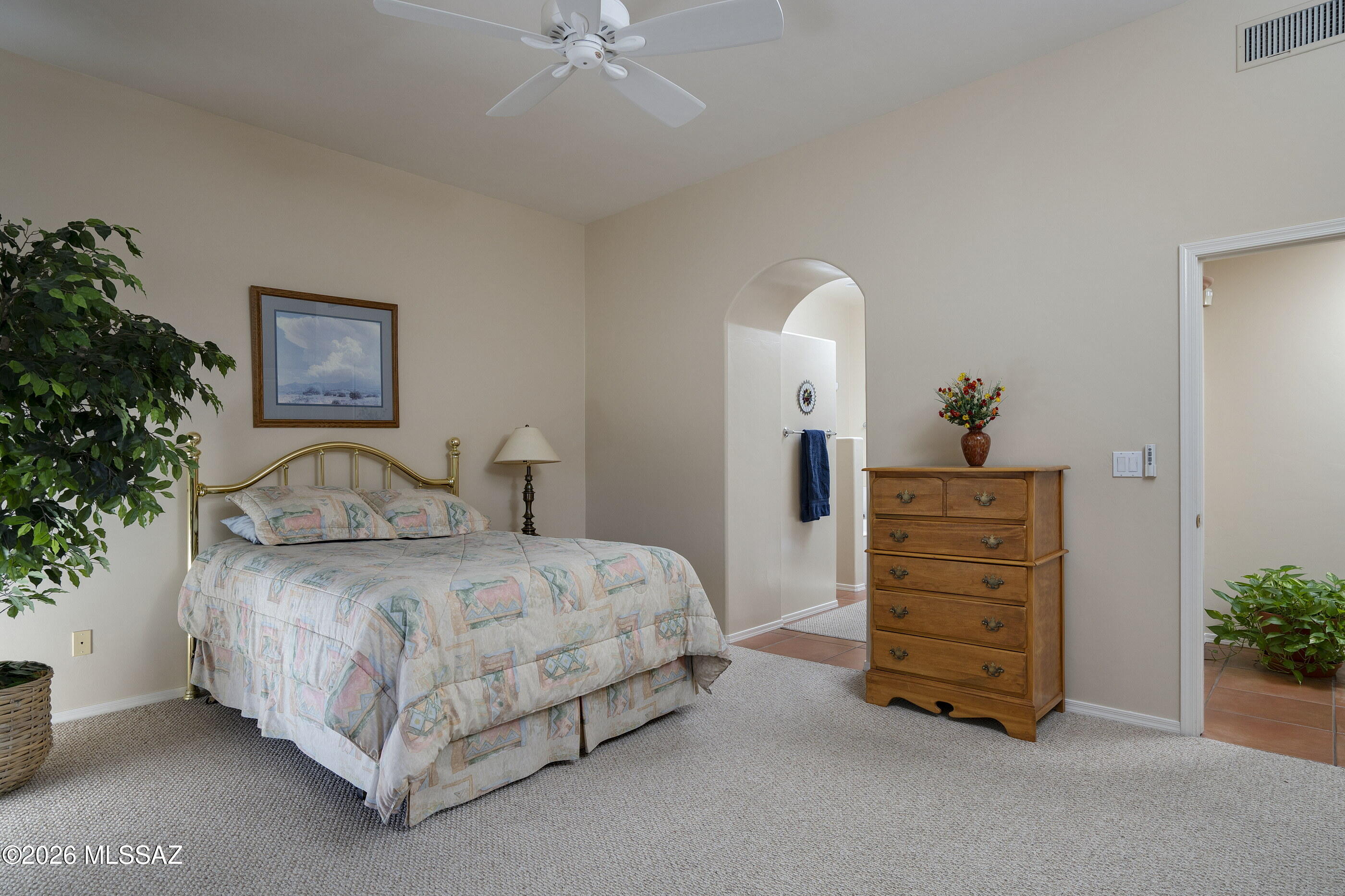 715 West Panorama Road Tucson, AZ 85704 - Photo 18 of 34 Spacious Primary Bedroom