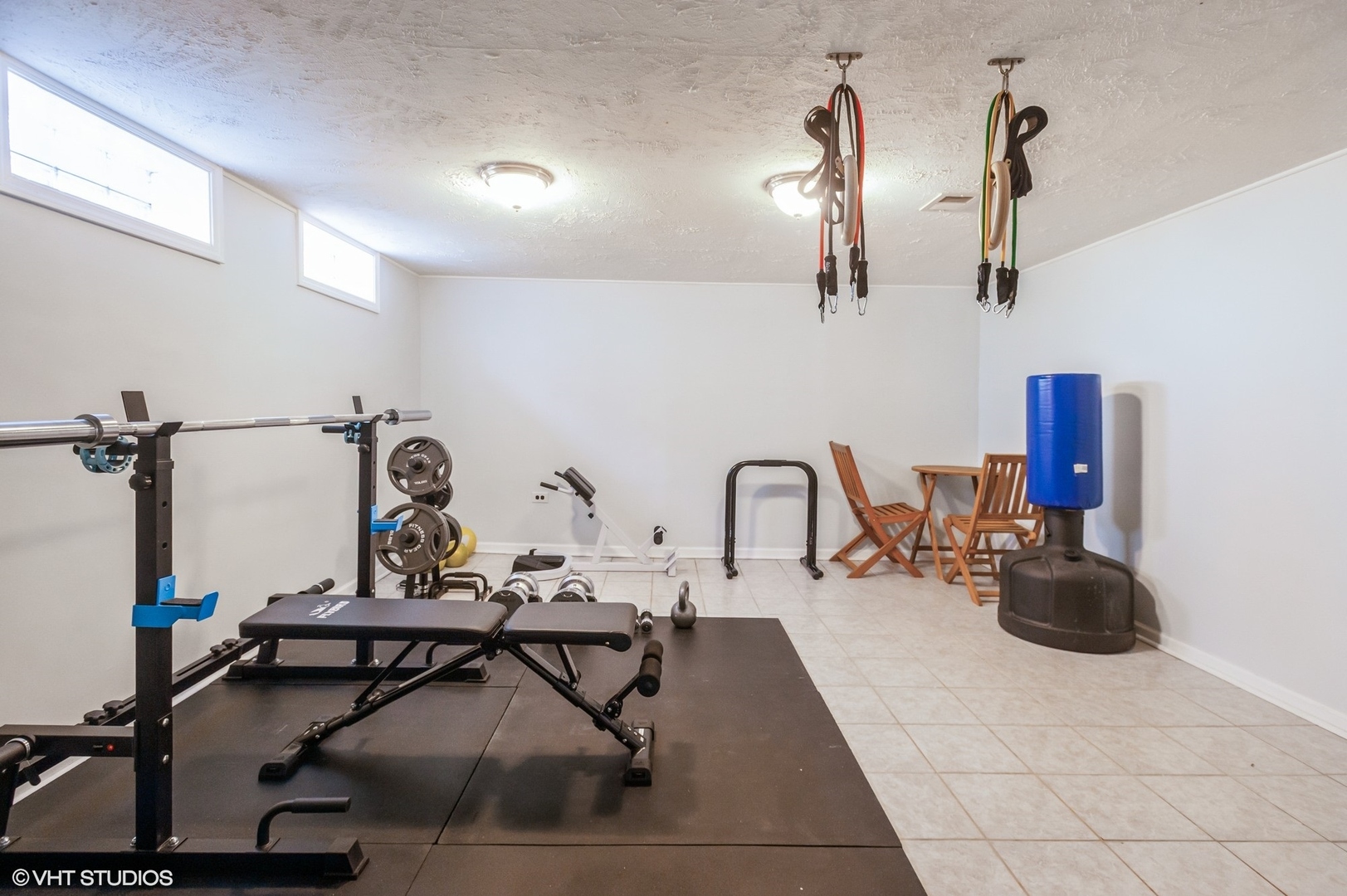10021 Frontage Road, Unit F Skokie, IL 60077 - Photo 19 of 25 a view of a room with gym equipment