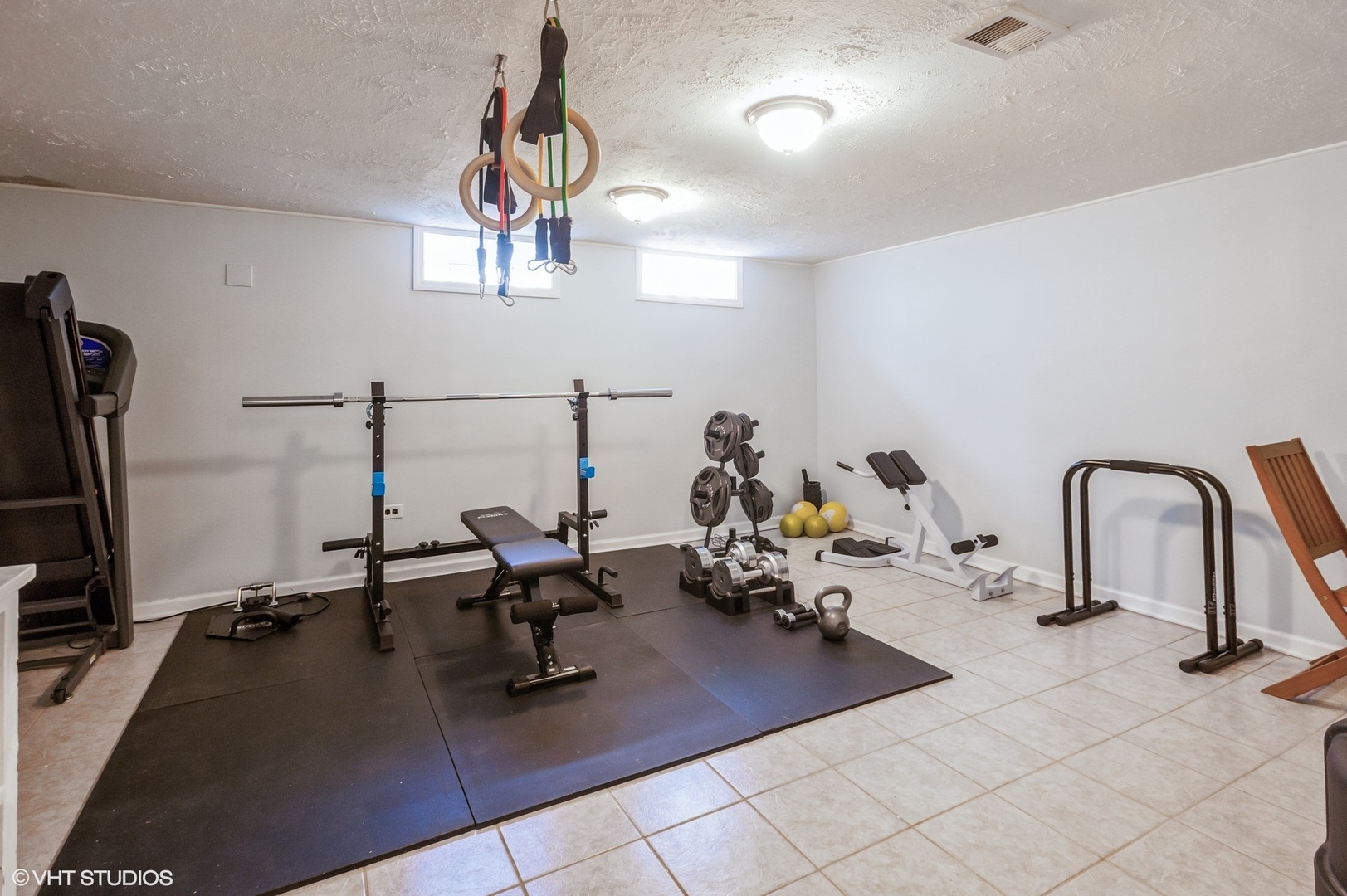 10021 Frontage Road, Unit F Skokie, IL 60077 - Photo 20 of 25 a view of a room with gym equipment
