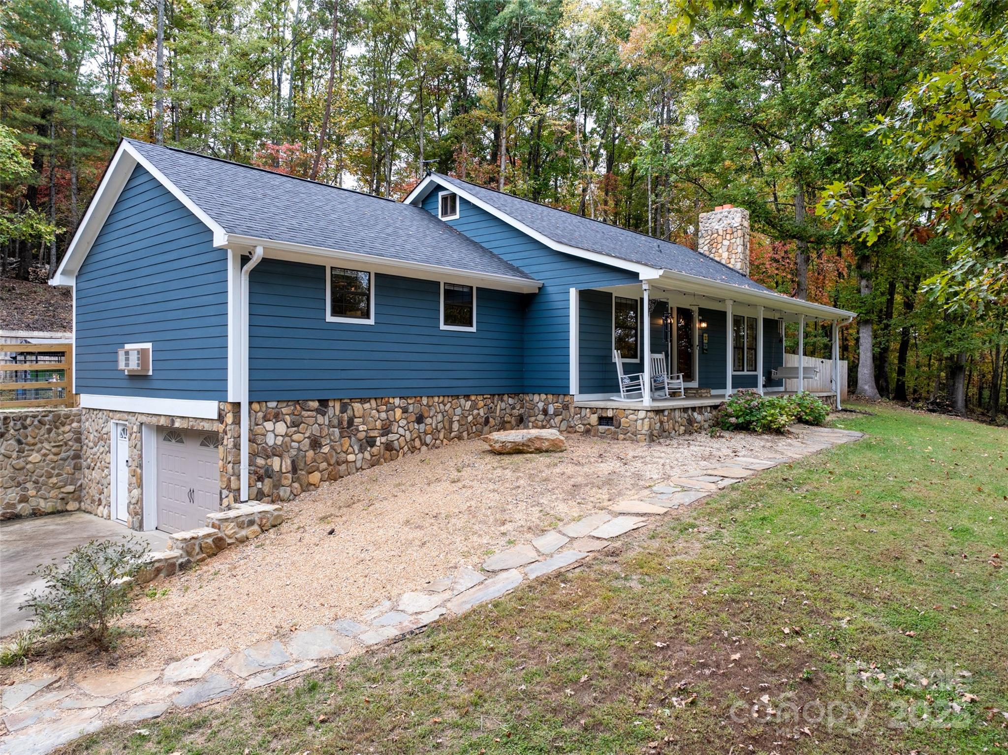 3124 Clark Loop Morganton, NC 28655 - Photo 46 of 48 a view of a house with a yard