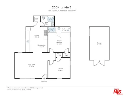 $1,250,000 | 2354 Landa Street, Los Angeles, CA 90039