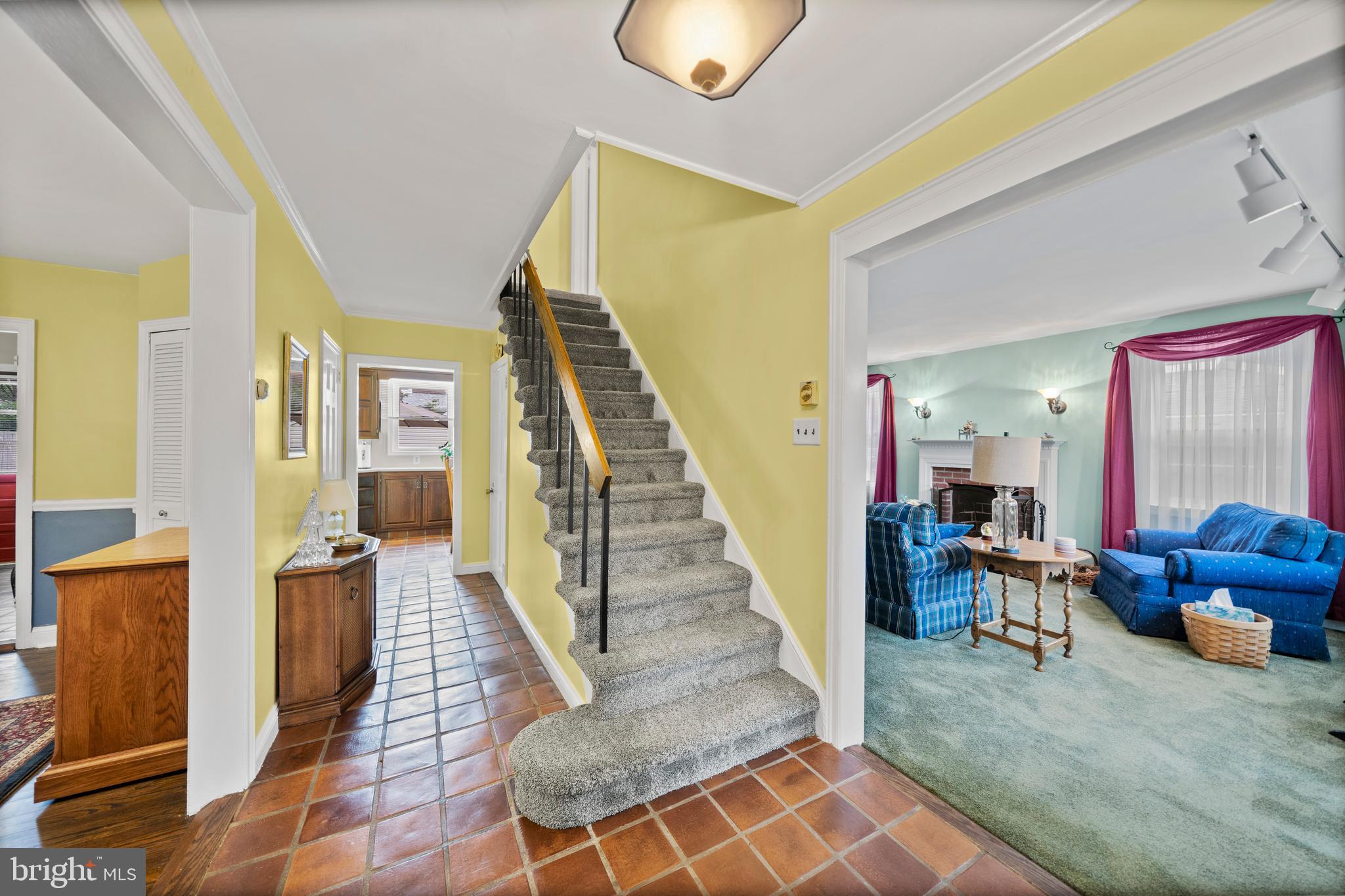 1421 Edgevale Road Wynnewood, PA 19096 - Photo 19 of 41 Stairs to 2nd Floor