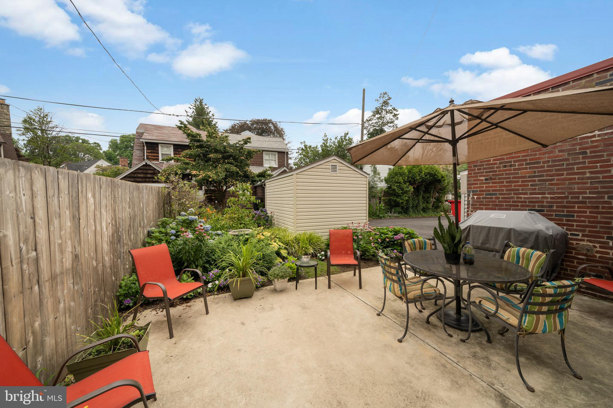 1421 Edgevale Road Wynnewood, PA 19096 - Photo 37 of 41 Backyard Patio