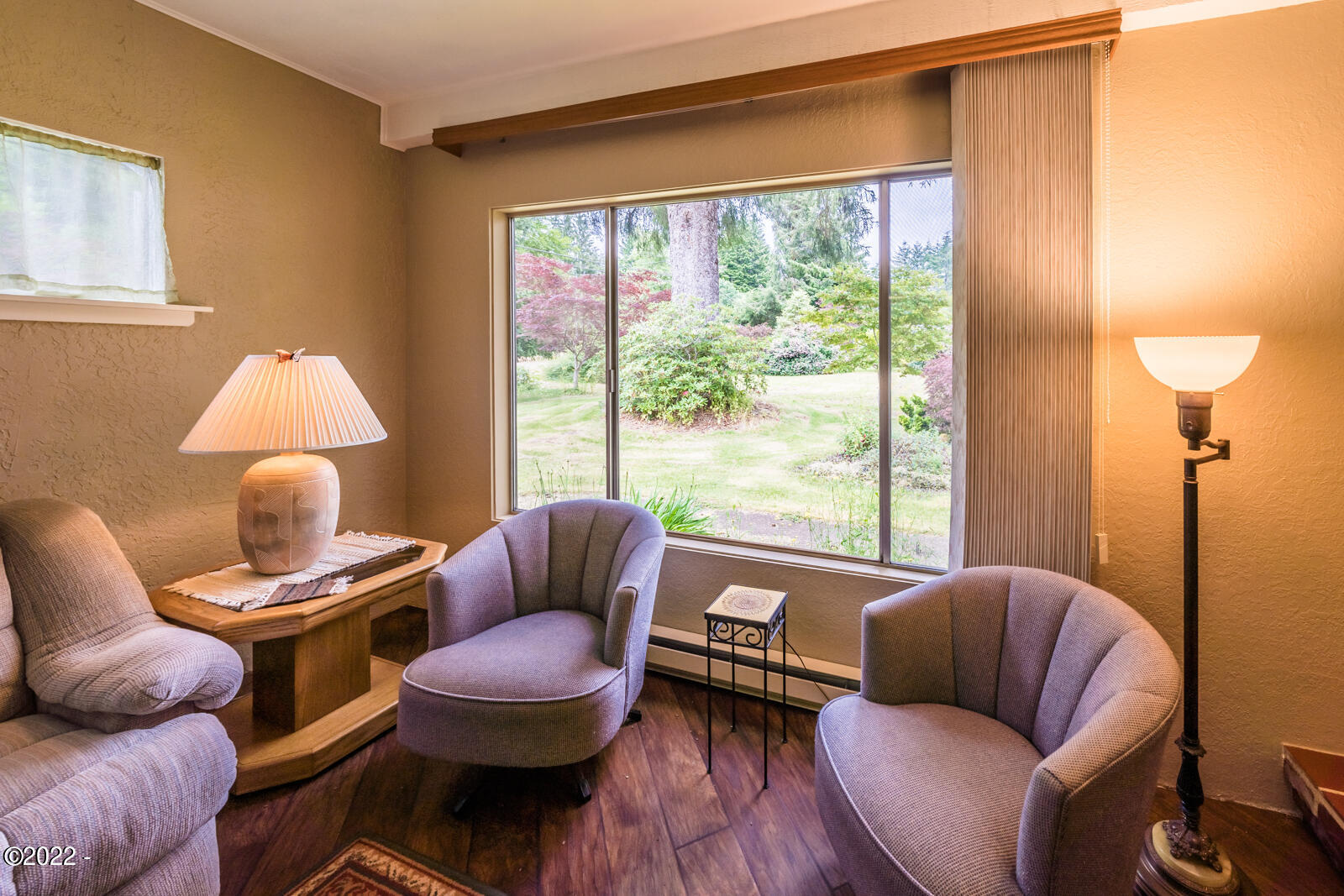 2420 North North Bank Road Otis, OR 97368 - Photo 6 of 30 2420 Living room and view