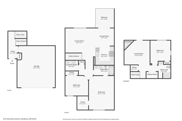$310,000 | 2147 St Johns Alcove, Woodbury, MN 55129