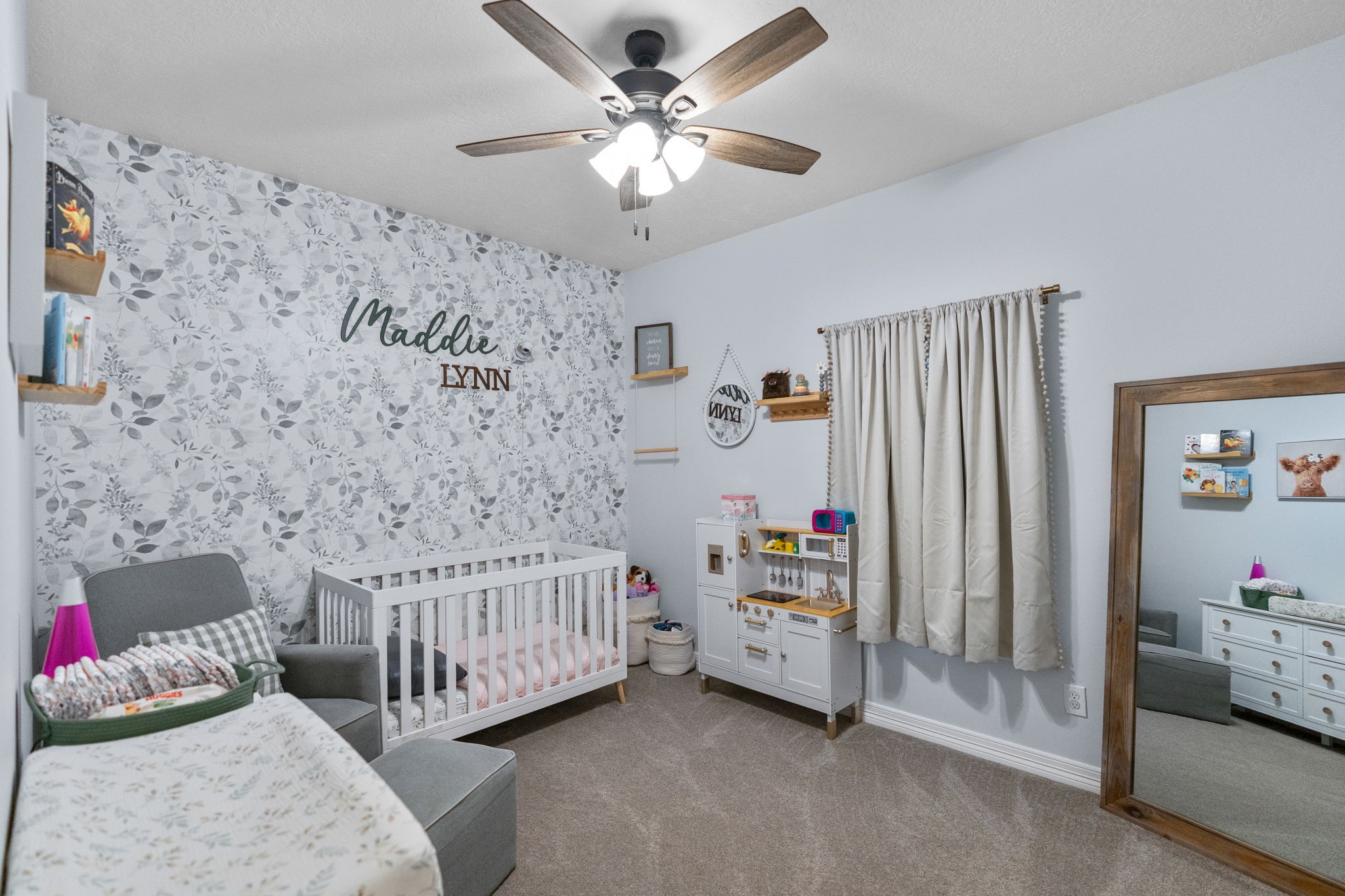 5942 Wildflower Road Sealy, TX 77474 - Photo 21 of 41 a bedroom with furniture and a bed