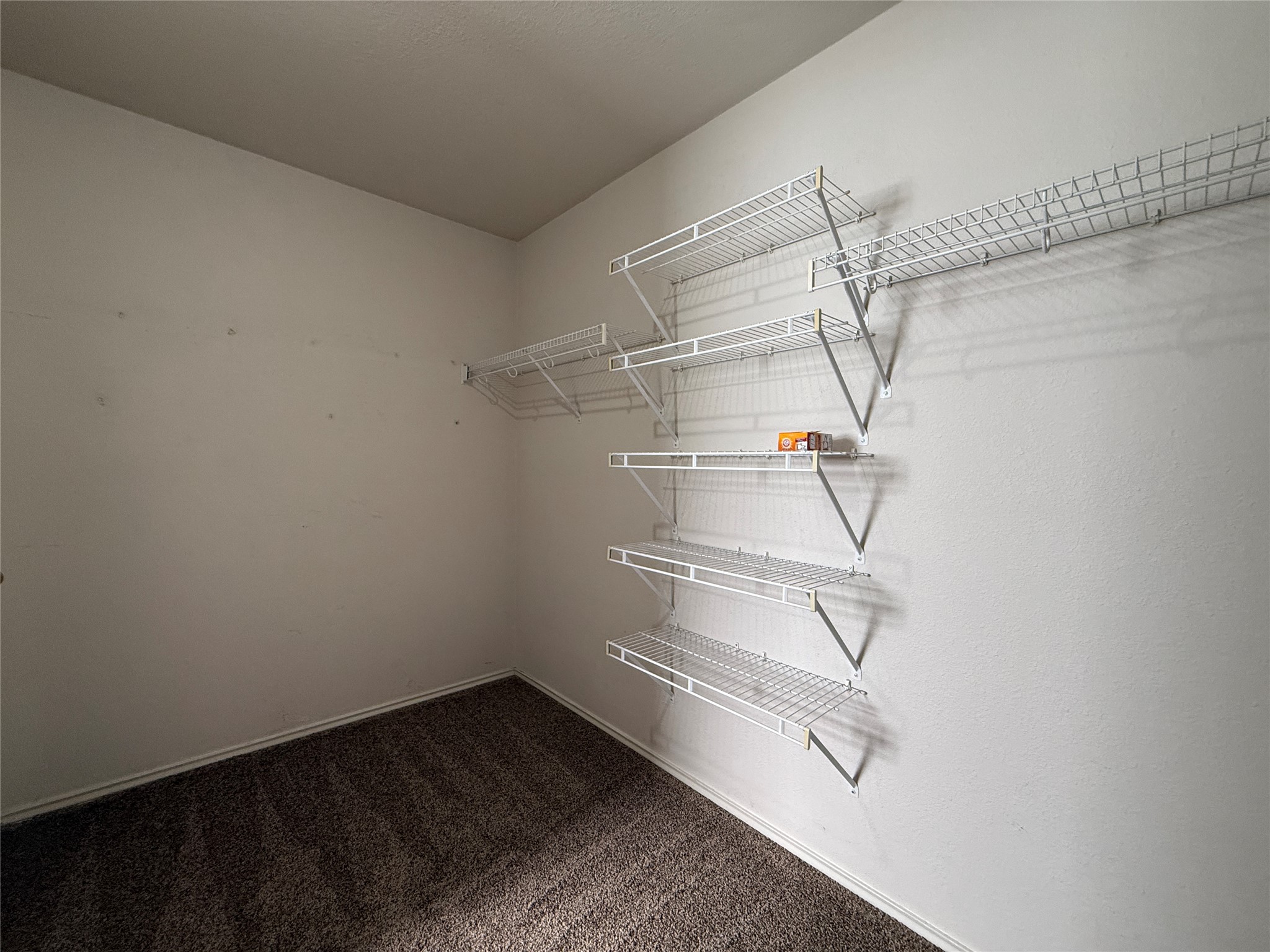 2120 Jester Farms Road Round Rock, TX 78664 - Photo 13 of 28 Ample wire shelving units maximize storage within this well-proportioned closet space.
