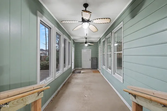 a view of an entryway door