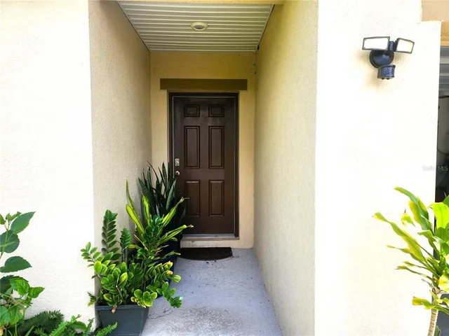 a view of a entryway