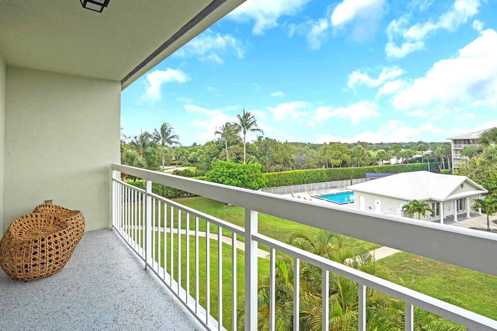 2601 Village Boulevard, Unit 404 West Palm Beach, FL 33409 - Photo 26 of 39 Living Room Balcony