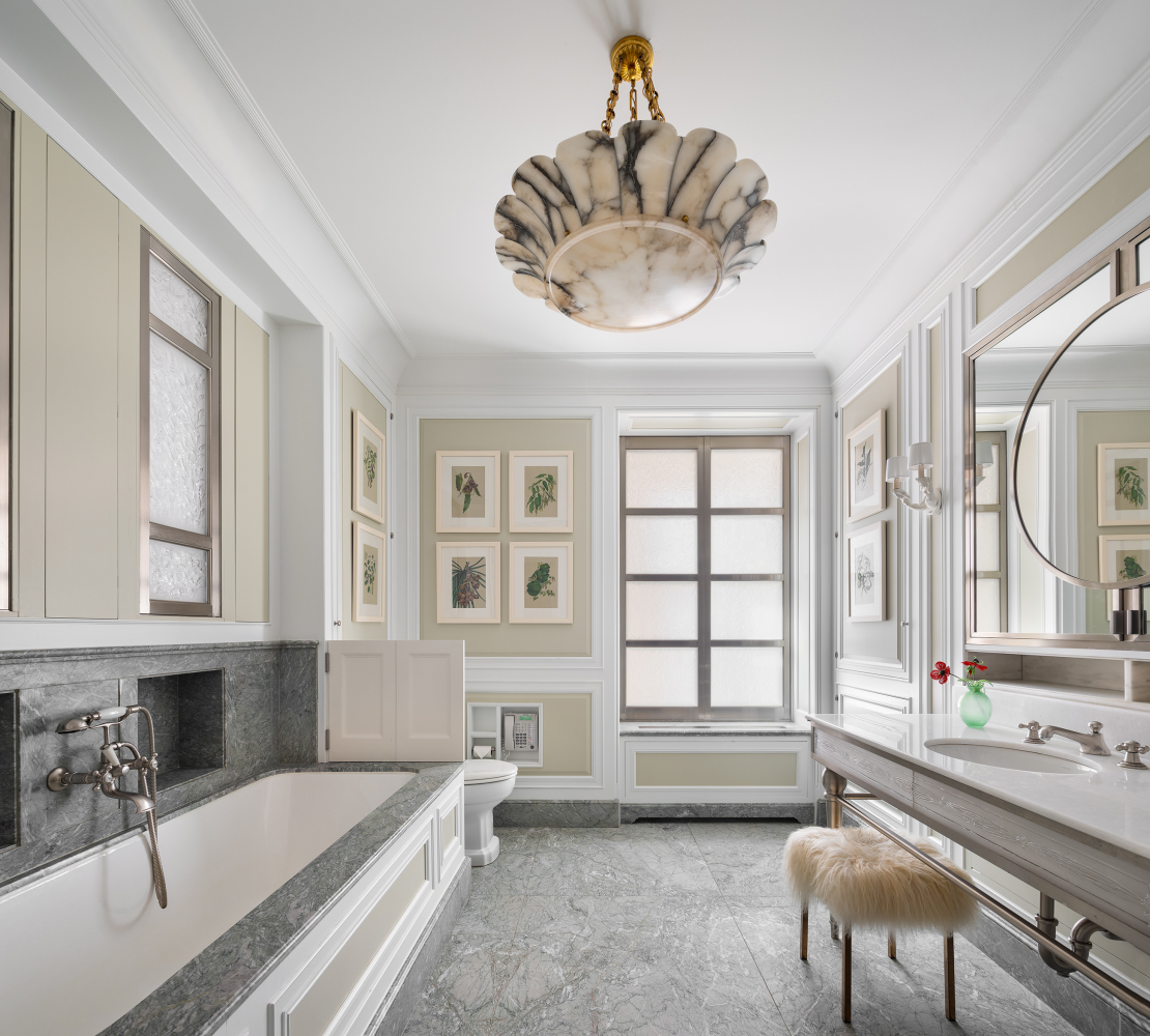 740 Park Avenue, Unit 2/3D Manhattan, NY 10021 - Photo 14 of 24 a living room with furniture and a large window