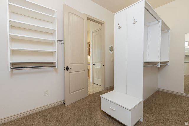 888 East Fiddlers Canyon Road Cedar City, UT 84721 - Photo 36 of 74 Walk in closet featuring light colored carpet