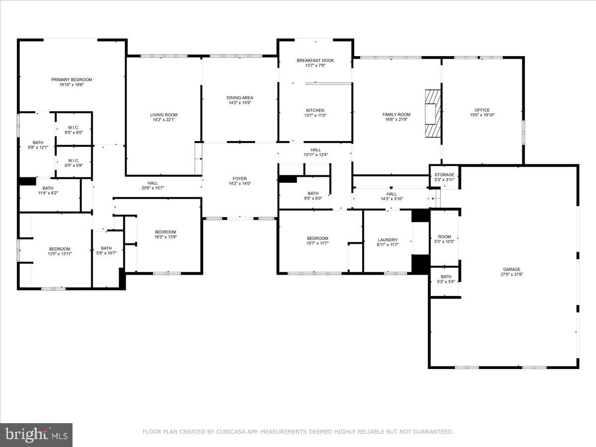 1555 Ben Doane Road Indian Head, MD 20640 - Photo 61 of 62 Floor plan of house