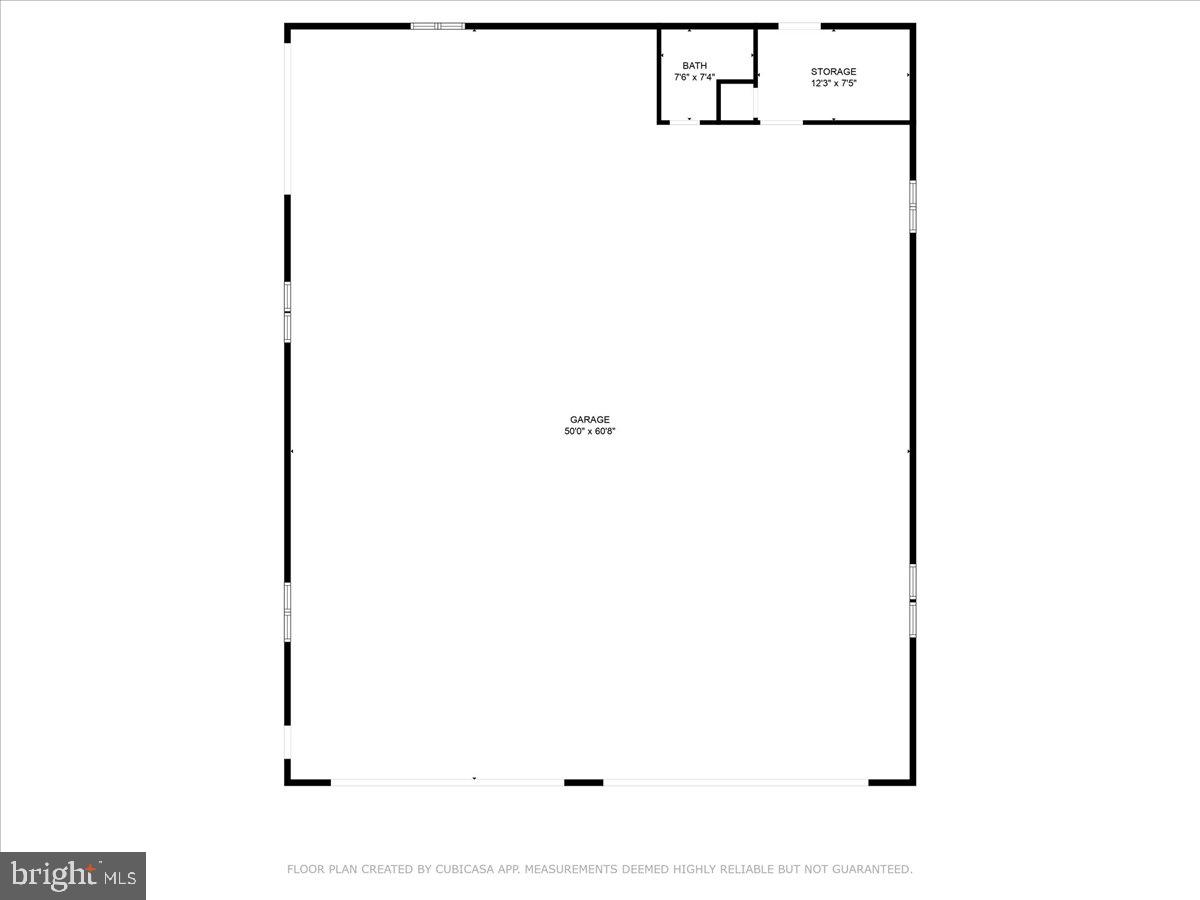 1555 Ben Doane Road Indian Head, MD 20640 - Photo 62 of 62 Floor plan of garage