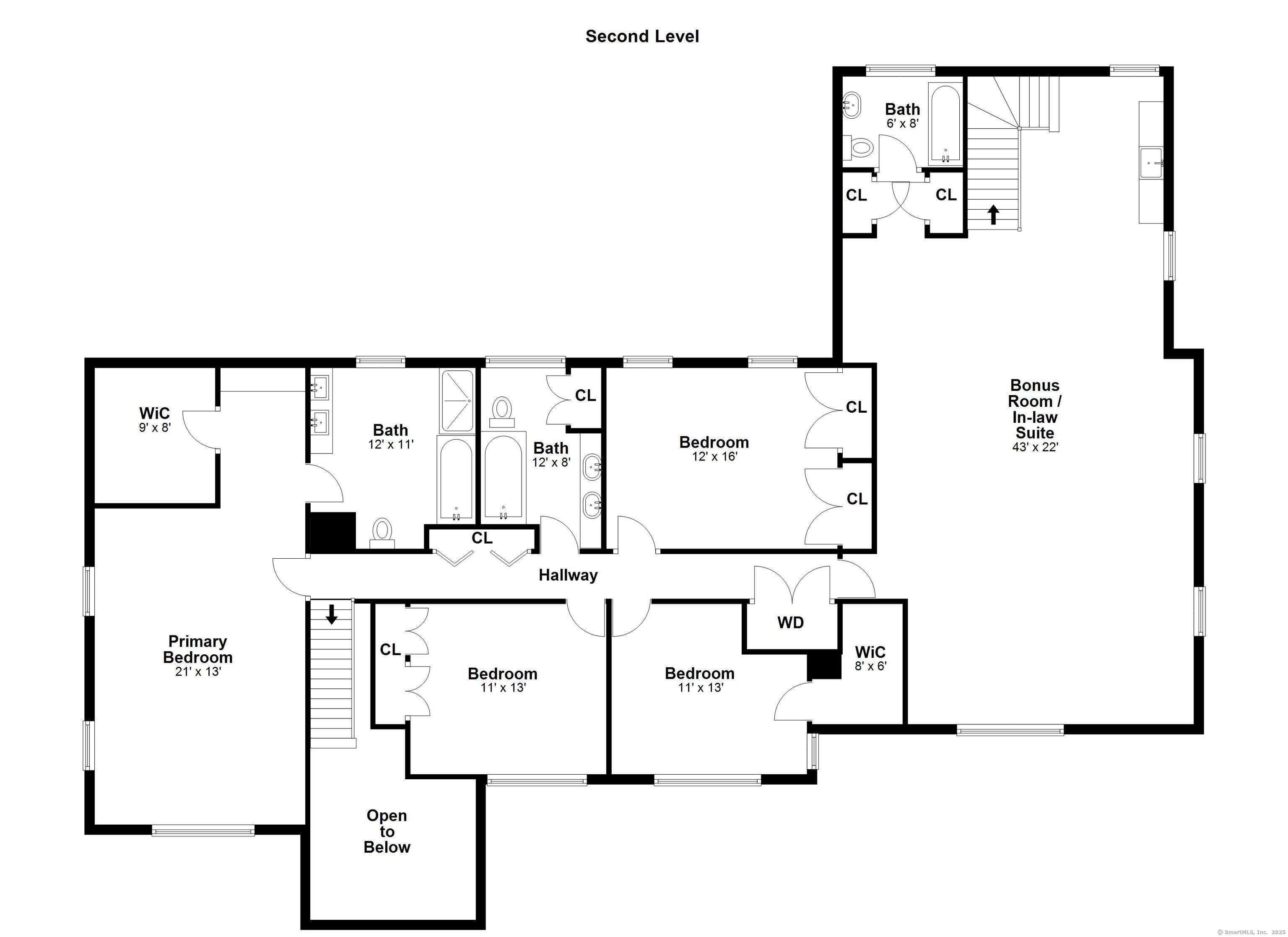 22 Fox Run Wilton, CT 06897 - Photo 39 of 40 a picture of a floor plan