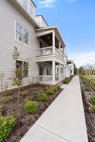 a view of an outdoor sitting area