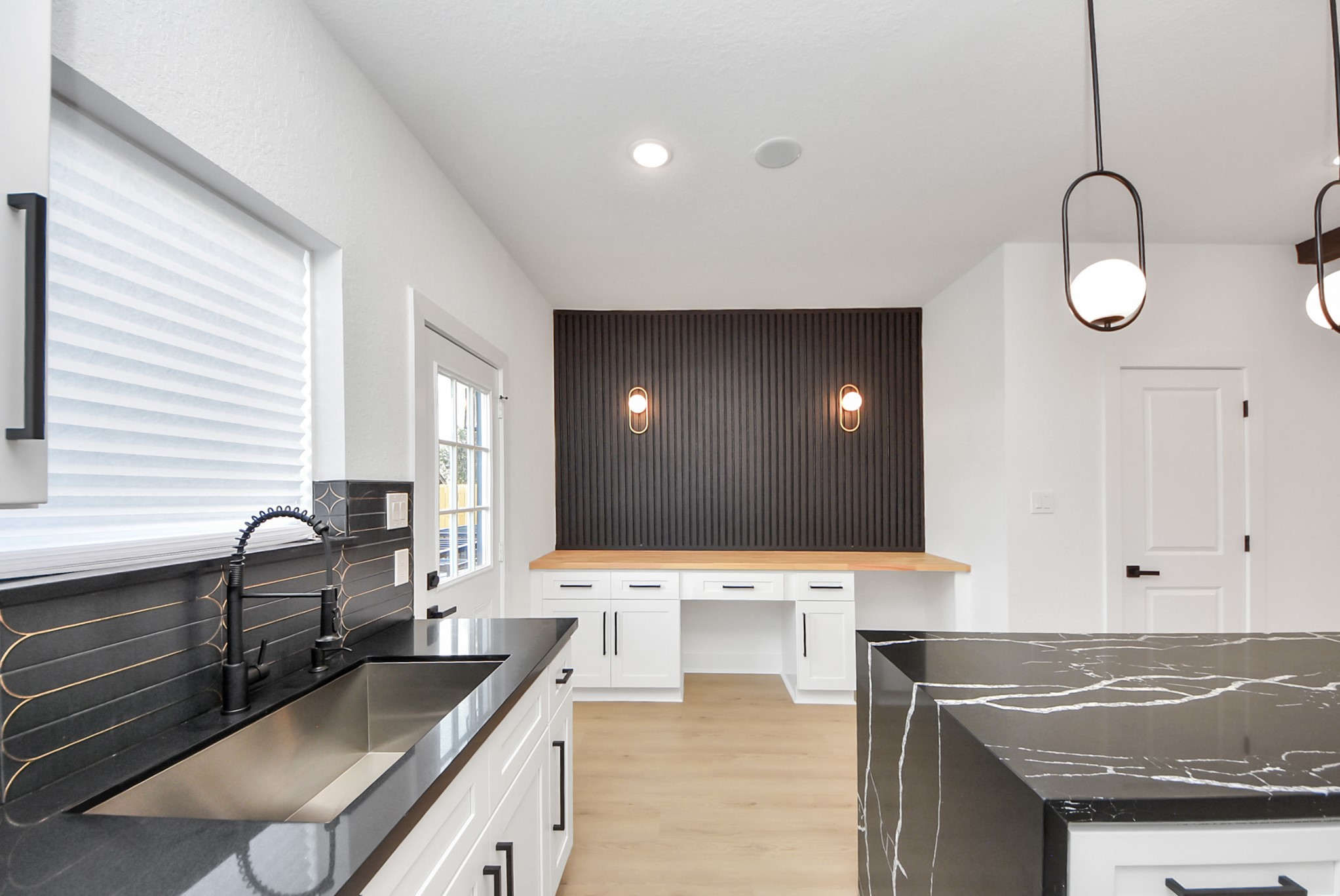 3319 Caplin Street Houston, TX 77026 - Photo 14 of 42 a bathroom with a sink double vanity and a mirror